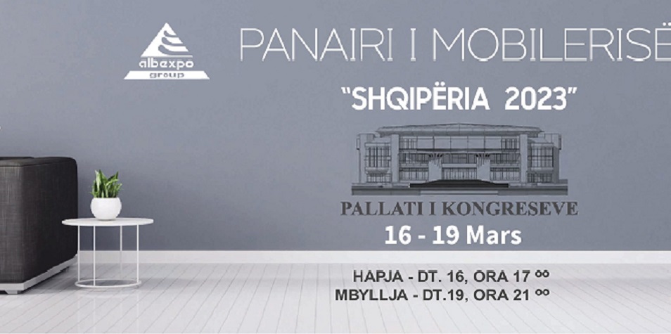 Panairi Nderkombetar i Mobilerise SHQIPERIA 2023, 16-19 Mars